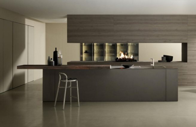 Versione in melaminico lava.