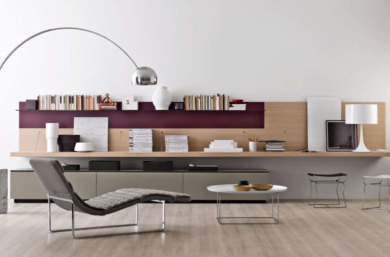 Una sua particolarità è la vasta scelta di finiture e cromie che permettono risultati assolutamente personali.