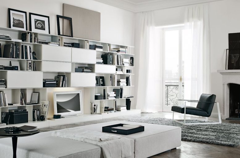 Perfetta per chi predilige un design contemporaneo a minimal, brilla nella zona living. 