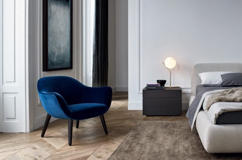 Versione in tessuto sfoderabile Cordoba 10 bianco. 