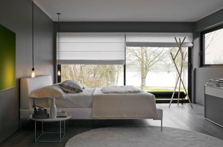 Letto matrimoniale Charles B&B Italia