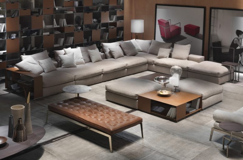 Il divano Groundpiece nasce dalla consapevolezza che le funzioni da soddisfare sono legate a nuove azioni e comportamenti.