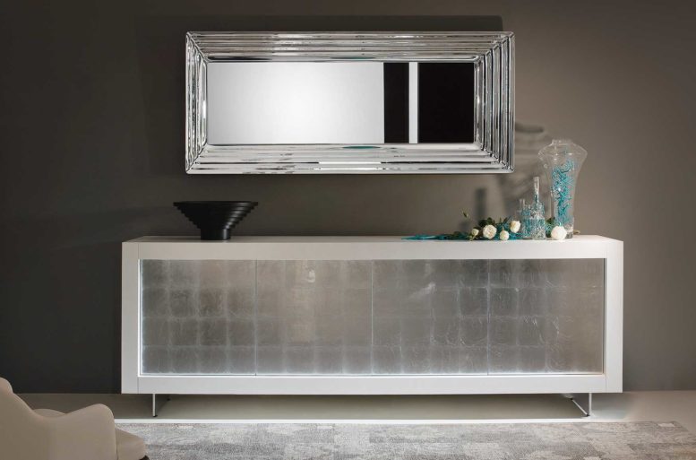 Anta Simple foglia argento.