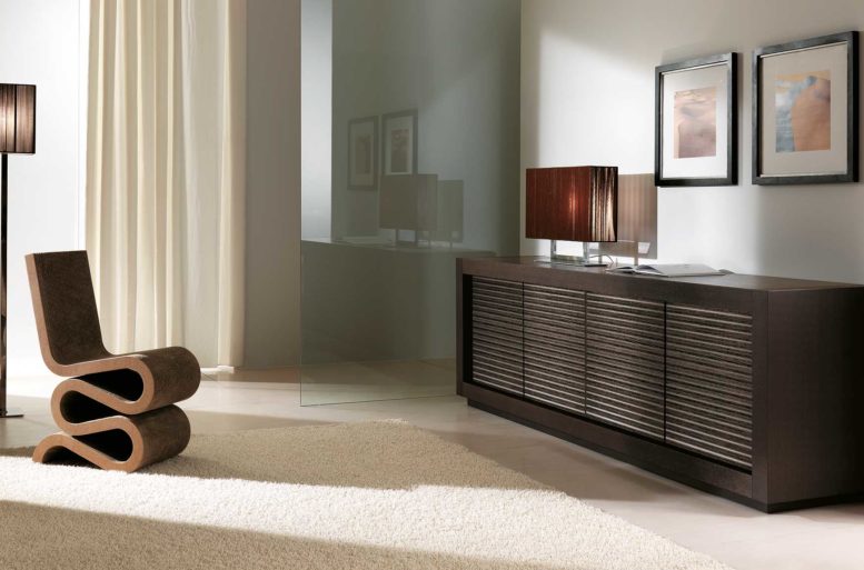 Anta Onda credenza rovere wengé,