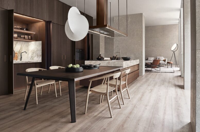 CONVIVIUM CON TAVOLO INTEGRATO BY ARCLINEA